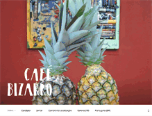 Tablet Screenshot of cafebizarro.com